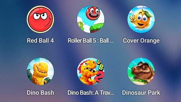 мультик ТОП 6 игры сборник Ред Бол, Апельсинка, Красный Шарик 5, Дино Беш, Динозавры прохождение