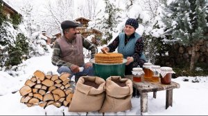 Готовим деревенский медовый пирог. Кухня Азербайджана