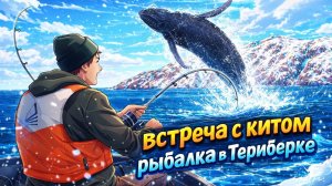 Рыбалка в Териберке 19. Встреча с китом.