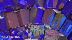 АСМР 💜 ASMR bunnyC💜 Цветная магнезия с хрустящей корочкой💯💣💣💣