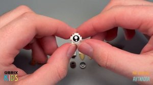 Собираем антилопу из конструктора QBRIX KIDS - детские конструкторы с видеоинструкцией