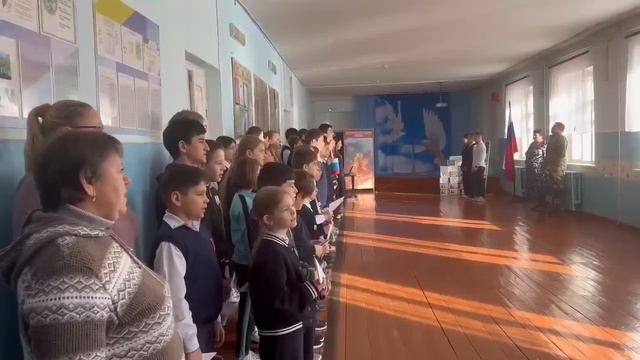 Встреча  с участником СВО Носовым Д. Д.