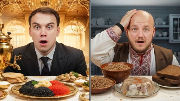 Пробуем Дорогую и Дешевую Русскую Еду с Сасавотом! Супер Стас