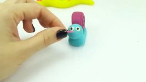 Пластилин для детей, учимся лепить животных