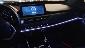 cherry  tiggo 4pro 2023. контурная подсветка салона!