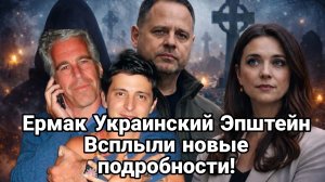 ЕРМАК УКРАИНСКИЙ ЕПШТЕЙН ВСПЛЫЛИ НОВЫЕ ПОДРОБНОСТИ