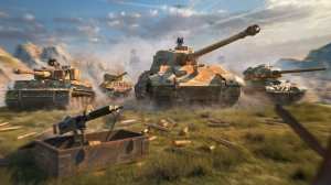 прорыв количеством танков в Tanks blitz