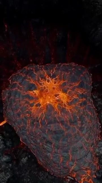 Извержение вулкана крупным планом смотреть онлайн