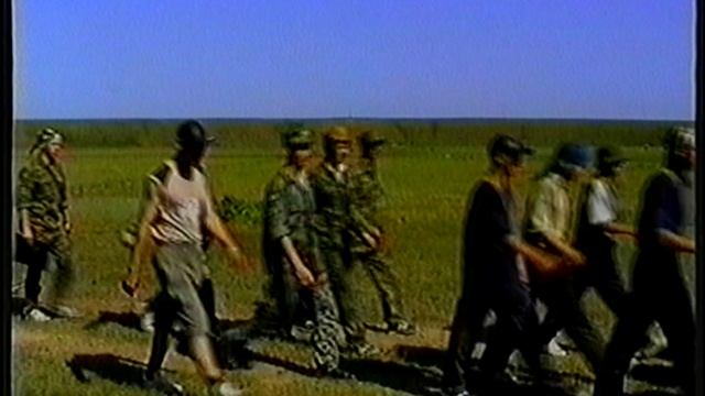 военные сборы школьников Поспелиха   2004г