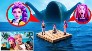 ДРОН СНЯЛ как ПОЖИРАТЕЛЬ МОРЕЙ СЪЕЛ МИРА РУМИ ЗОУИ В РЕАЛЬНОЙ ЖИЗНИ!!