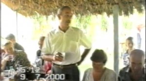 2000 г. Празднование Дня рыбака коллективом рыбхоза Каменский, берег озера Белозёрский Лиман