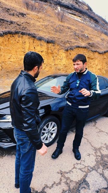 Переговоры перед заездом.