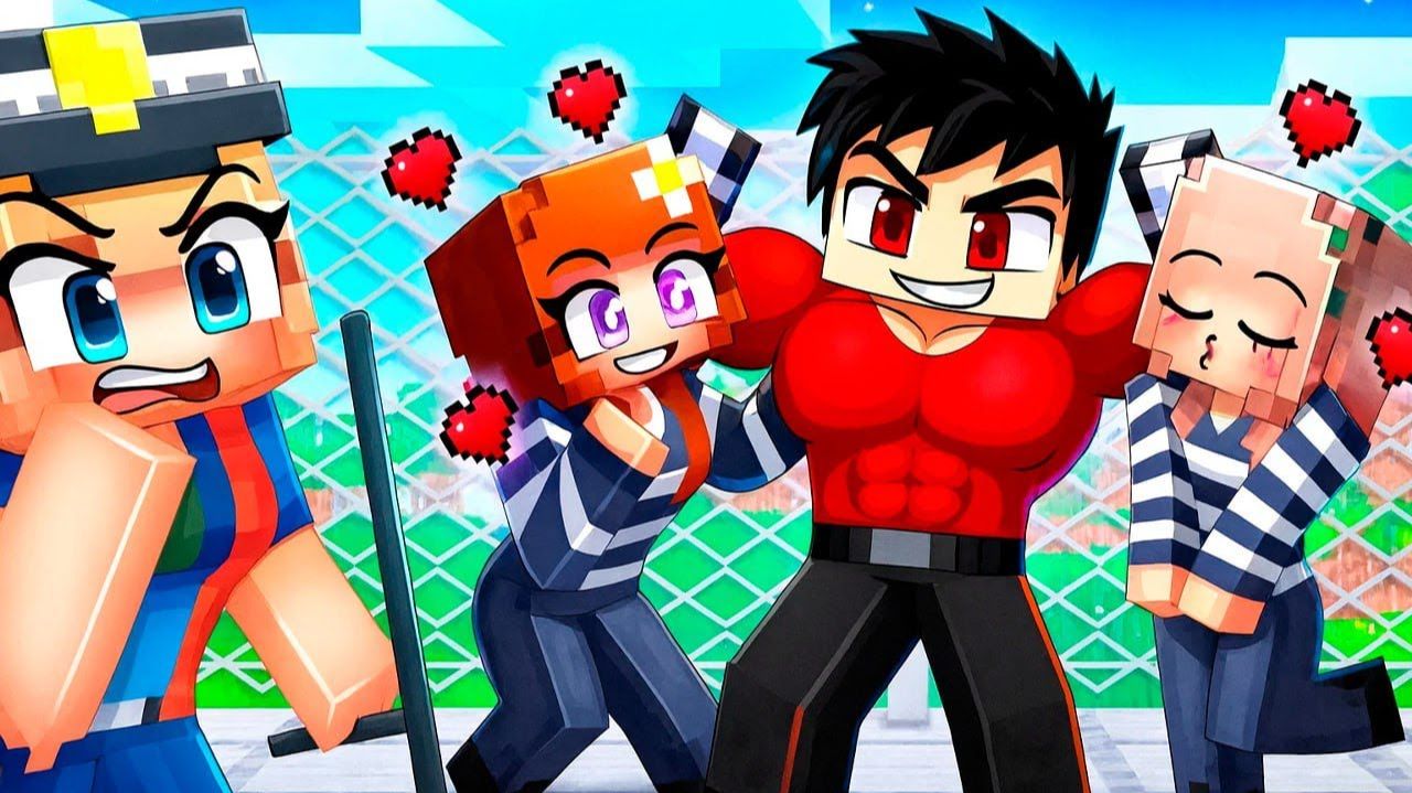 Я ПОПАЛ В ТЮРЬМУ ТОЛЬКО ДЛЯ ДЕВУШЕК В МАЙНКРАФТЕ смотреть онлайн