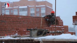 В микрорайоне 22Б продолжается активное строительство нового жилого комплекса