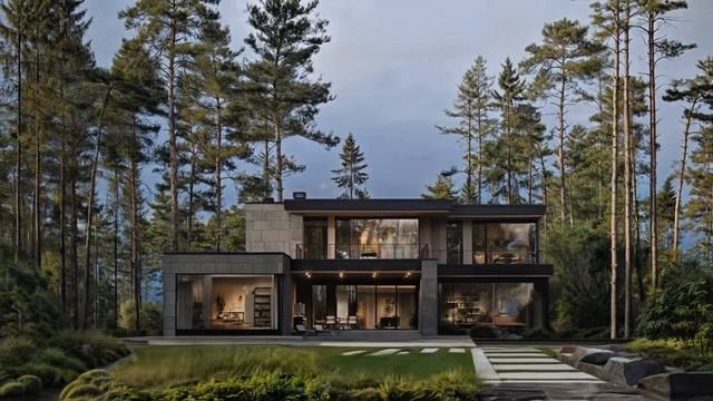 Современный двухэтажный дом «Ричленд»