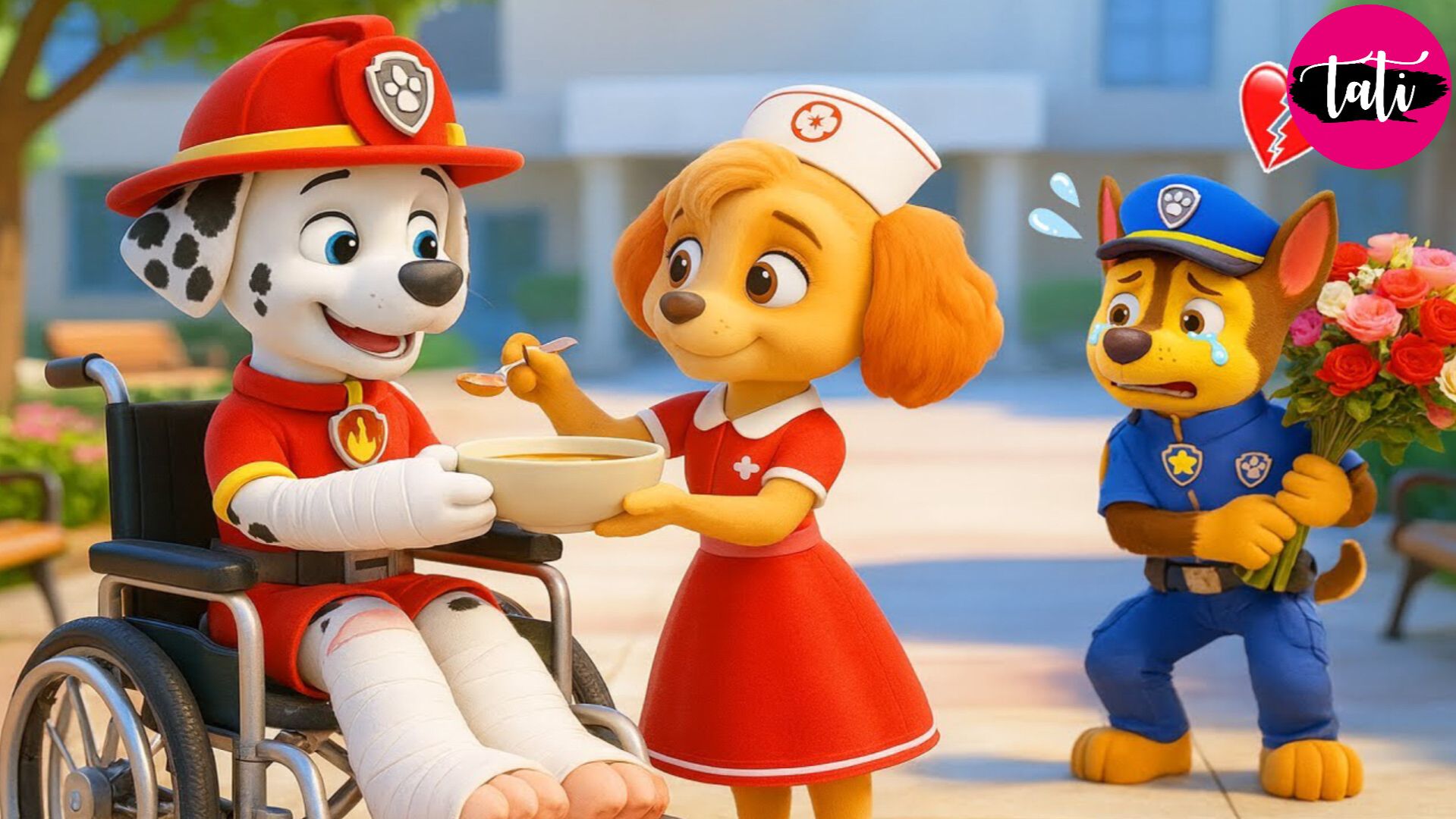 Щенячий патруль и Маршалл. Залипательное видео. Мультфильм для детей и малышей. Анимация 171 смотреть онлайн