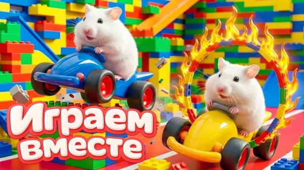 НОВЫЙ ОПАСНЫЙ ЛАБИРИНТ ДЛЯ УМНОГО ХОМЯКА 🐹 ВИДЕО ДЛЯ ДЕТЕЙ 🐹