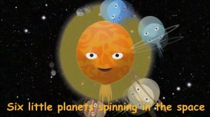 Solar System Counting Songs Collection with Lyrics #4 ☀⭐