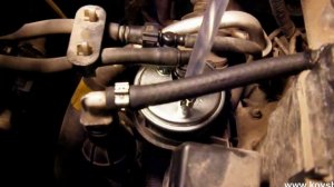 Установка фильтра грубой очистки на SSANGYONG REXTON 2.7 Xdi