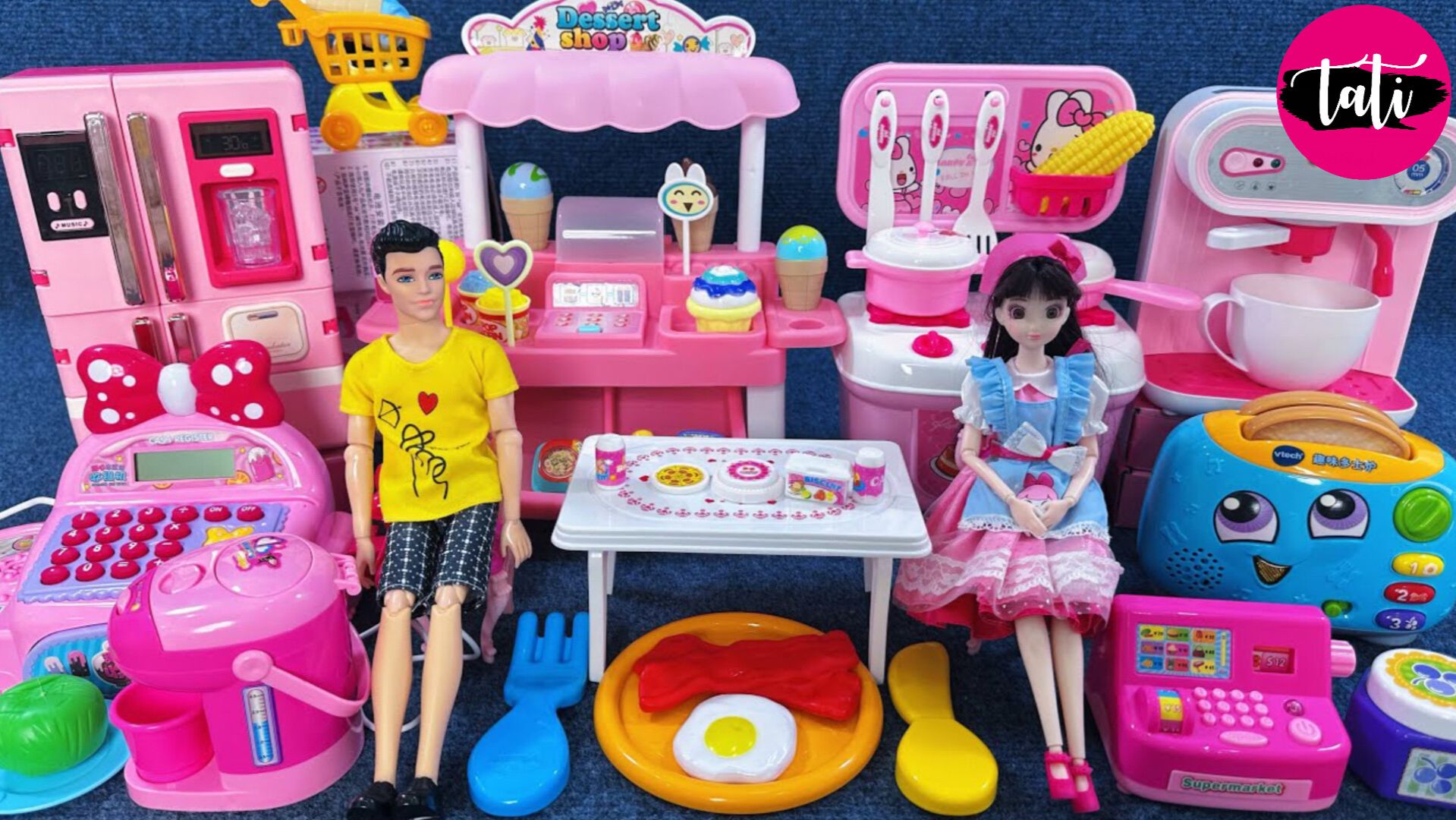 Играем в куклы из мультика принцесса Барби. Мультфильм для детей. ASMR АСМР смотреть онлайн