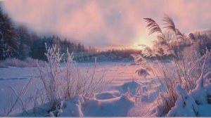 Зимние пейзажи / Красивая фортепианная музыка / Релакс музыка /  Музыка для медитации и сна