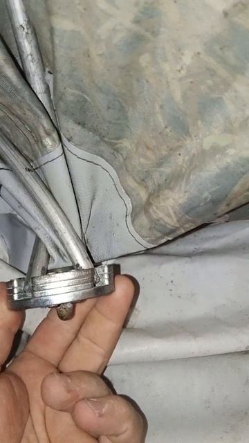 Как ломаются палатки (Куб). Самое главное правило, при сборке/разборке палатки "Куб"