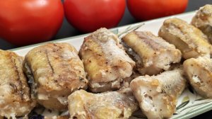 Минтай обваляла в  разрыхлителе вместо муки.