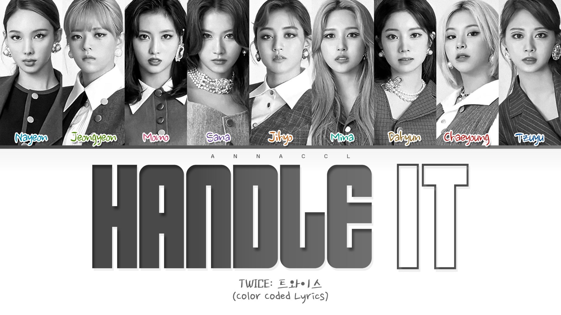 TWICE HANDLE IT (Перевод на русский) (Color Coded Lyrics) смотреть онлайн