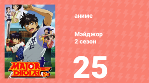 Мэйджор 2 сезон 25 серия «Своими собственными ногами» (аниме-сериал, 2006)