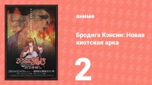 Бродяга Кэнсин: Новая киотская арка 1 сезон 2 серия «Светлая песня» (аниме-сериал, 2011)