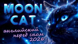 Moon cat | Песня для сна на английском языке | Лунный кот | Песни на ночь | Колыбельная | English