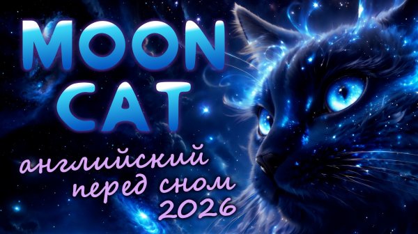 Moon cat | Песня для сна на английском языке | Лунный кот | Песни на ночь | Колыбельная | English