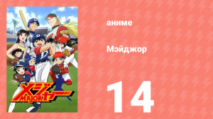 Мэйджор 1 сезон 14 серия «Опрометчивый тренировочный матч!» (аниме-сериал, 2004)