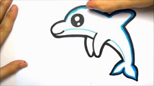 Как нарисовать Дельфина