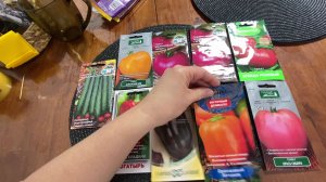ДАЛИ ЯЩИК ПРОДУКТОВ🛍️ ОБЗОР СЕМЯН 2026🌱🍅🌶️ СДЕЛАЛИ ТУШЁНКУ🍖🍗МОРОЗЫ И ГОЛОЛЁД НАДОЕЛИ❄️