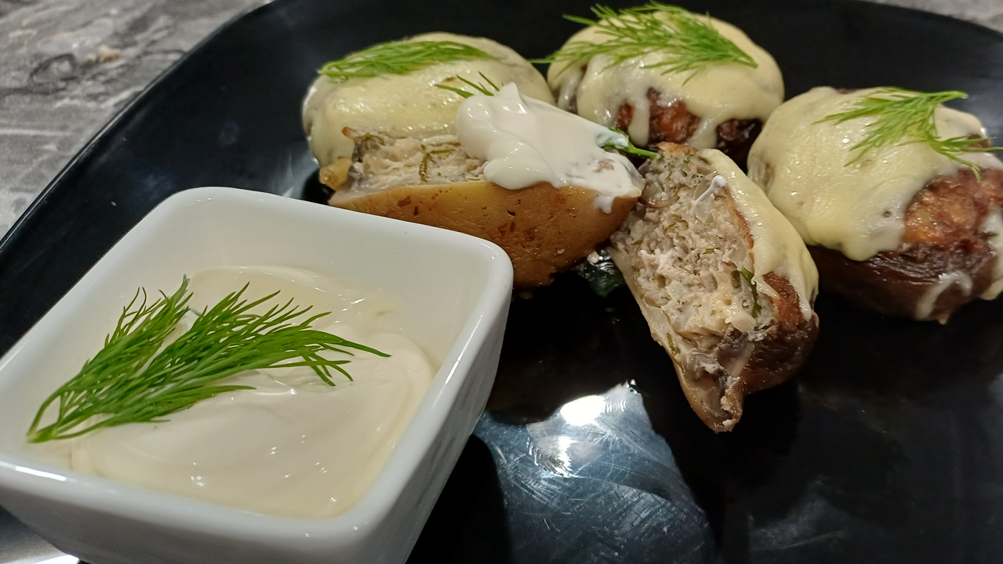 Фаршированные Грибы