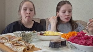 Mukbang ASMR|Подписывайтесь на канал🍣✨ 💜✨