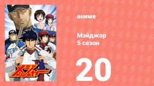Мэйджор 5 сезон 20 серия «С гордостью в сердце» (аниме-сериал, 2009)