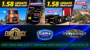 ETS2 & ATS - Open Beta 1.58