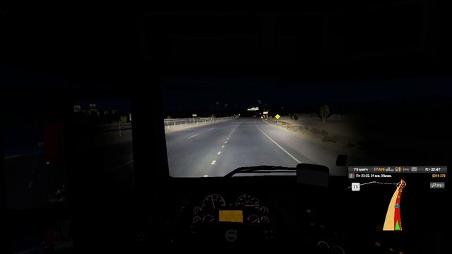 37) American Truck Simulator Цистерна-контейнер (3т) (321ми) 77ми Флагстафф (AZ) - Тусон (AZ)