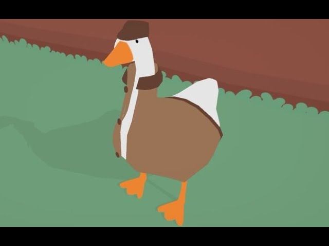 Untitled Goose Game #1 Троллим садовника(let's play game)Untitled Goose Game Похождение