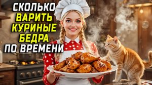 Сколько по времени варить куриные бедра