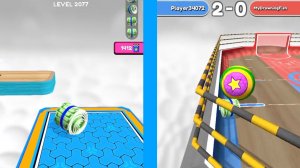Going Balls  Super Speed run Gameplay New Update Level 2077 to 2080 Race Goal ball