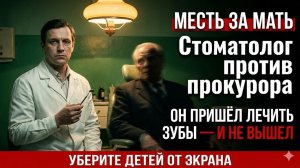 МЕСТЬ ЗА МАТЬ. Как стоматолог сгноил заживо прокурора без наркоза