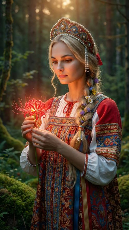 Аленький цветочек. ИИ-поэзия