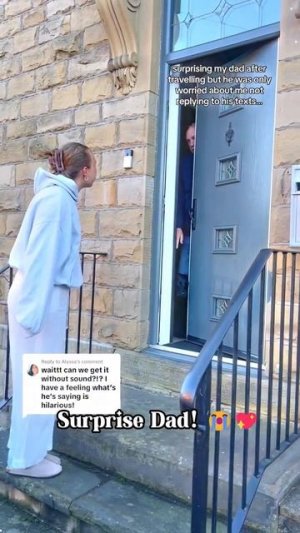 Папы, которые долго не видели дочерей