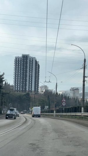 Красота Ялты начинается на въезде в город. Ялта 2026 Крым #ялта #ялтасегодня #крым2026