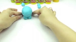 Пластилин для детей, Лепим Слона