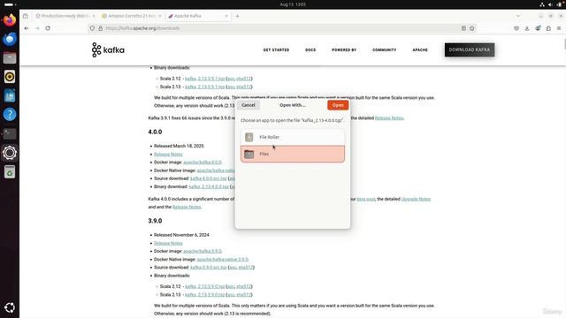 20. Linux - Download and Setup Kafka in PATH смотреть онлайн