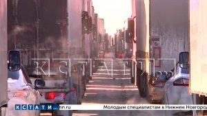 Многокилометровые пробки сковали трассу М-7